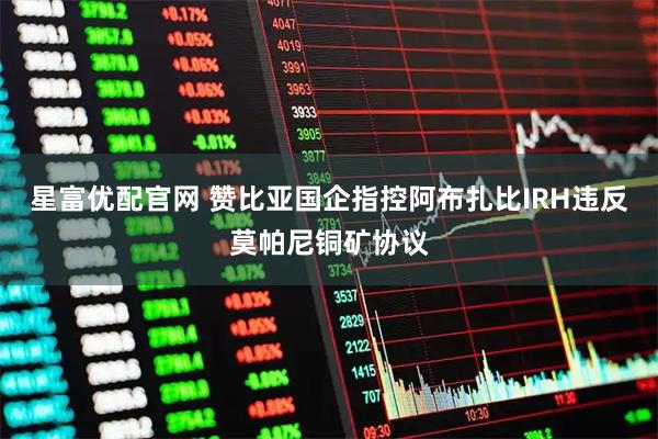 星富优配官网 赞比亚国企指控阿布扎比IRH违反莫帕尼铜矿协议